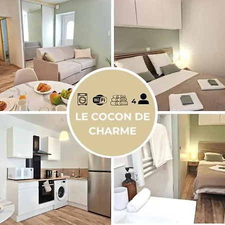 Le Cocon De Charme - 4pers - 2min Halle Marcadieu - 6min Centre * Тарб